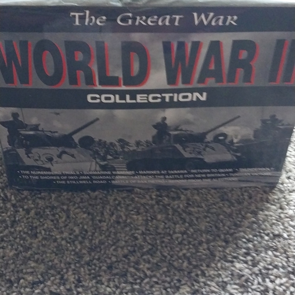 World War 11 VHS tapes. UNOPENED